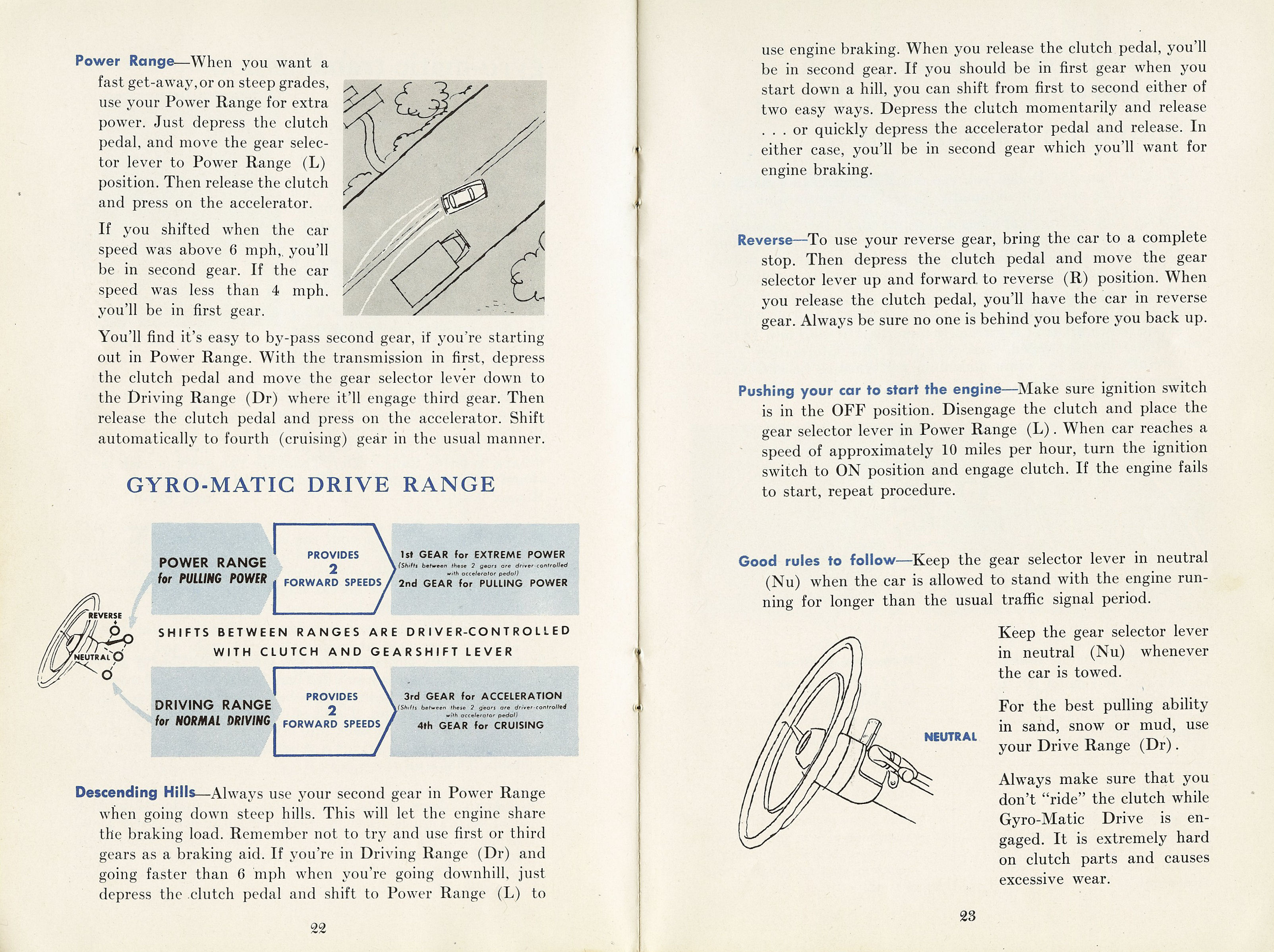 1954 Dodge Car Owners Manual Page 14